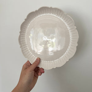 Scalloped Plate